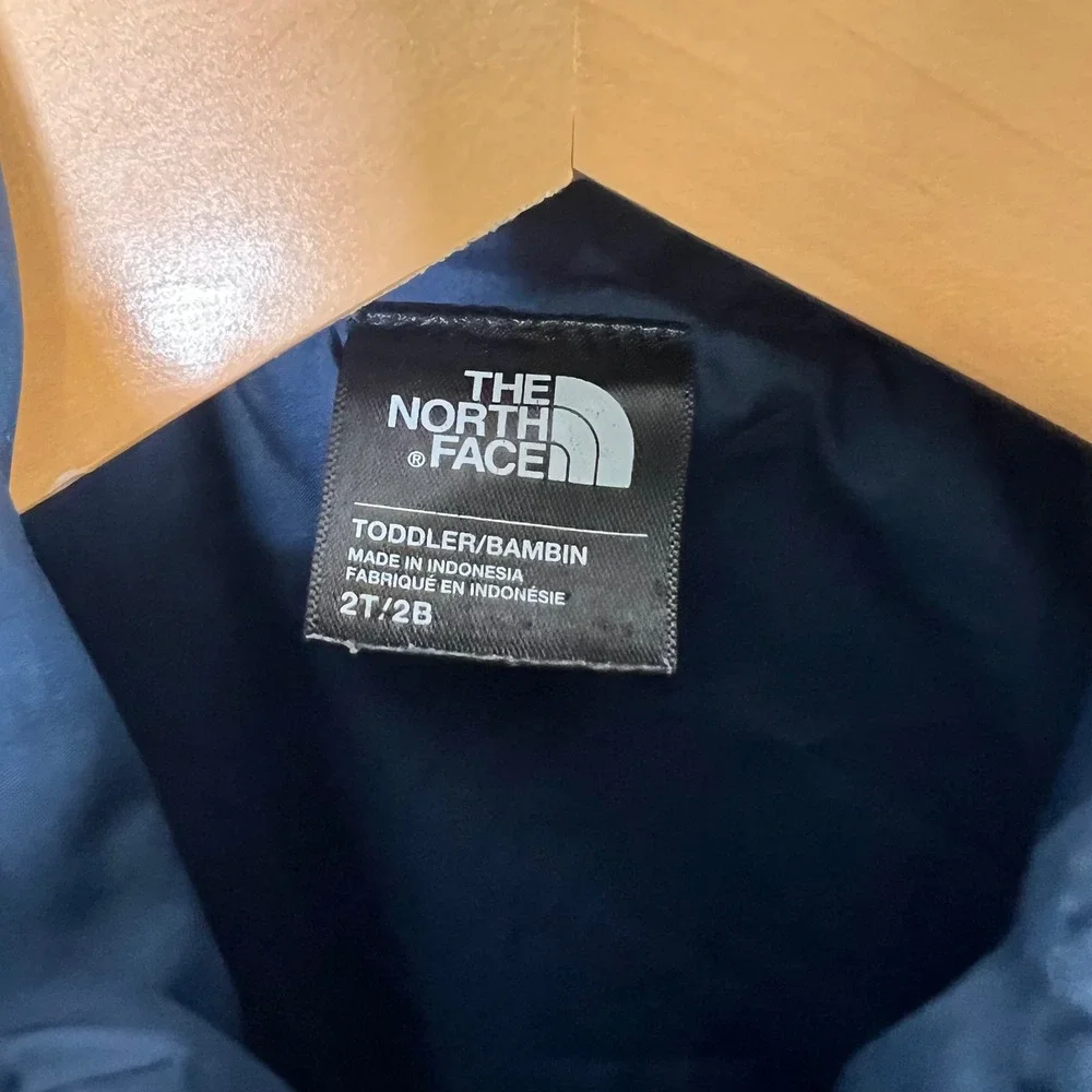 The North Face Puffer Jacket Chimborazo Toddler Size 2T Blue Full Zip Quilted